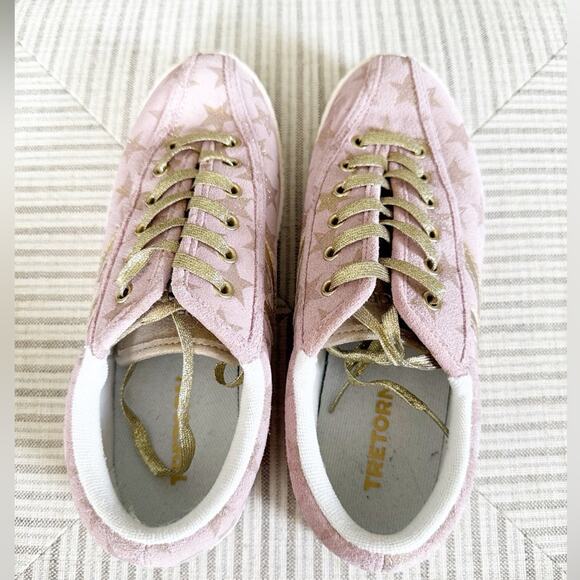 Tretorn Nylite 25 Pink Star Galaxy Sneakers - Picture 6 of 7